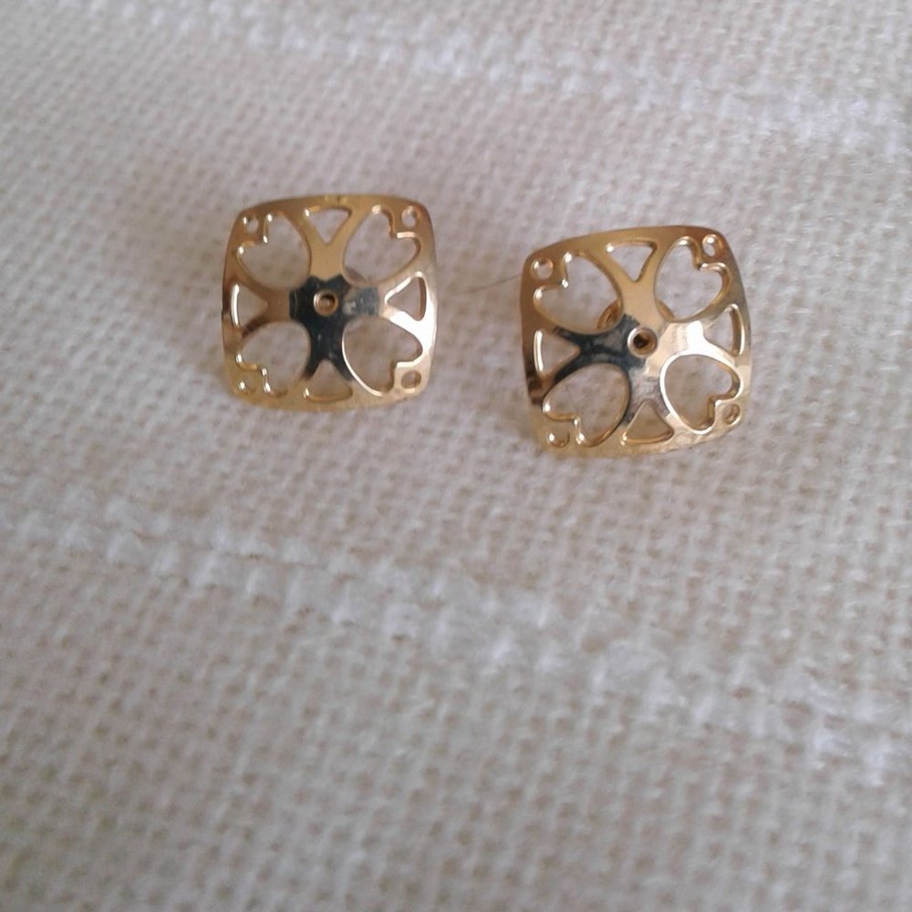 Metal Post Earrings